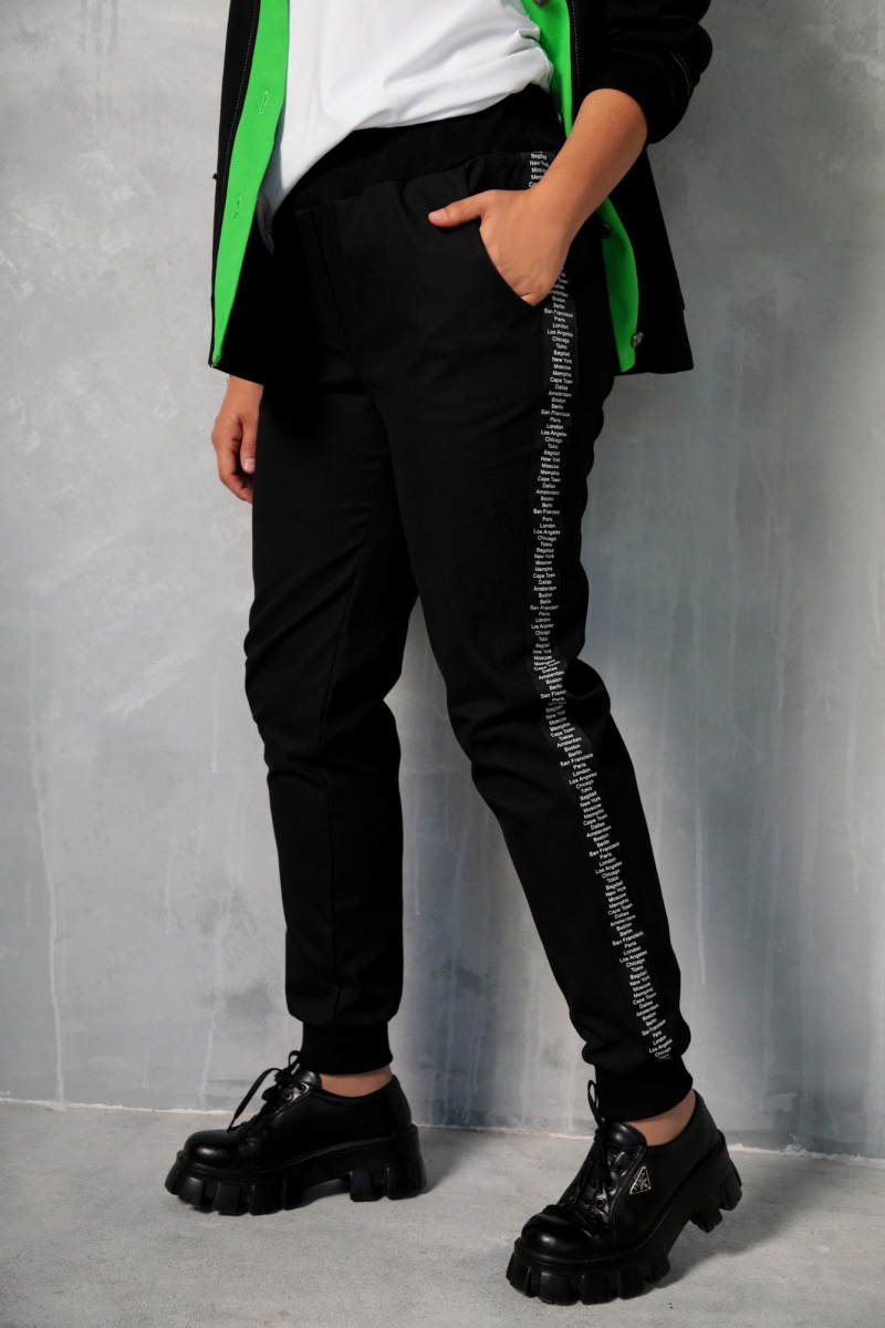 Брюки BegiModa 6022 чёрный