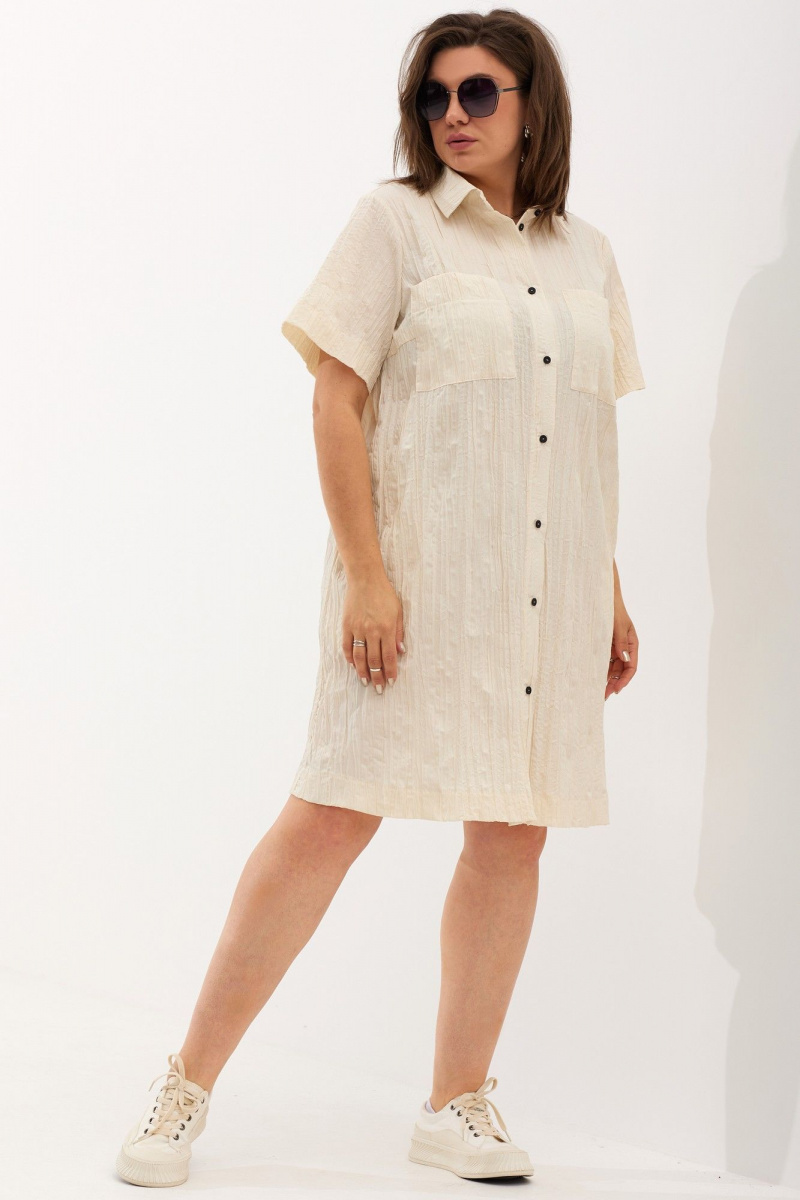 Платья BegiModa 1040 шампань