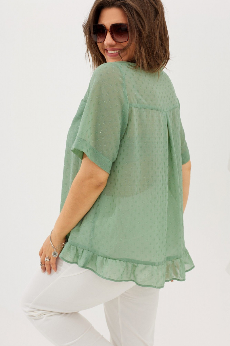 Блузы BegiModa 4098 нефрит