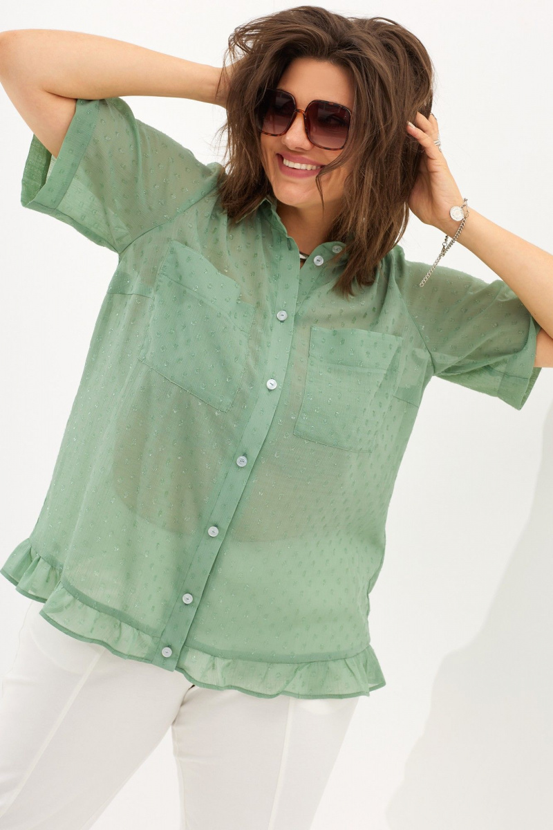 Блузы BegiModa 4098 нефрит