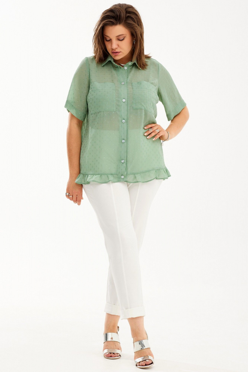 Блузы BegiModa 4098 нефрит