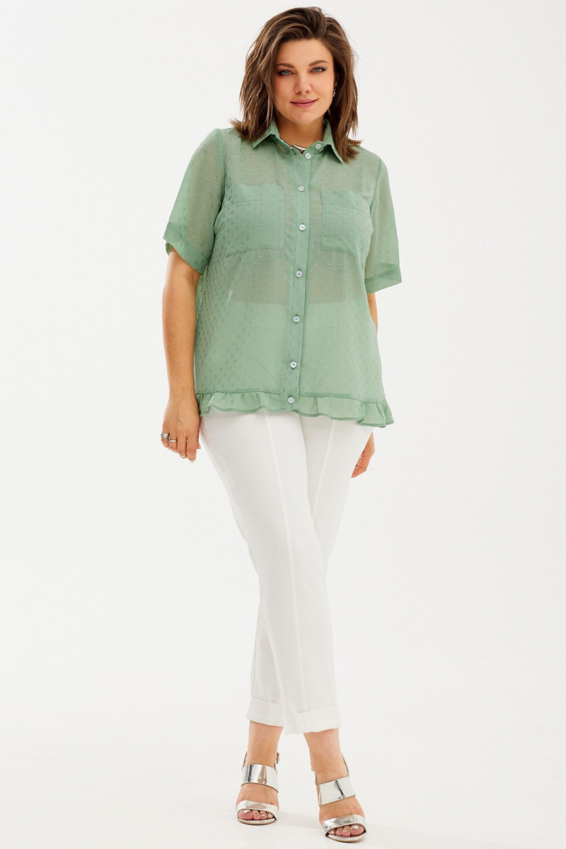 Блузы BegiModa 4098 нефрит