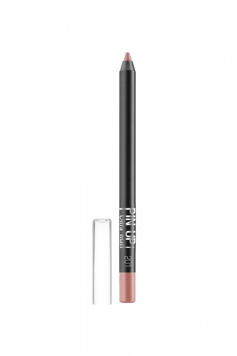 Карандаши для губ LUXVISAGE PIN-UP_ultra_matt lippencil 201 angel