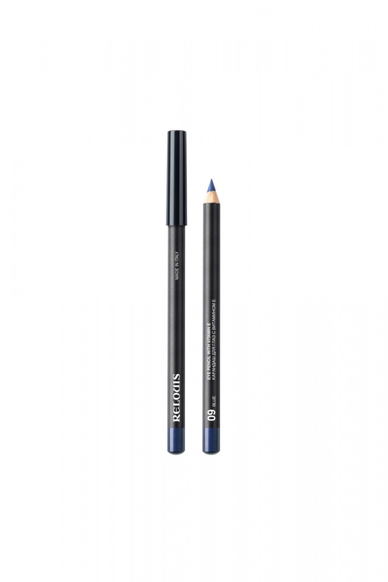 Карандаши для глаз и подводки Relouis EYE_PENCIL_WITH_VITAMIN_E тон:09 blue