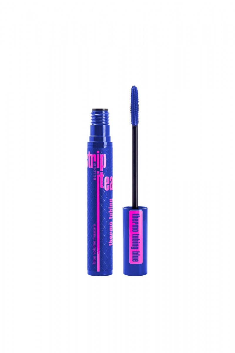 Тушь для ресниц Relouis Strip_it_Easy_Thermo_Tubing синяя