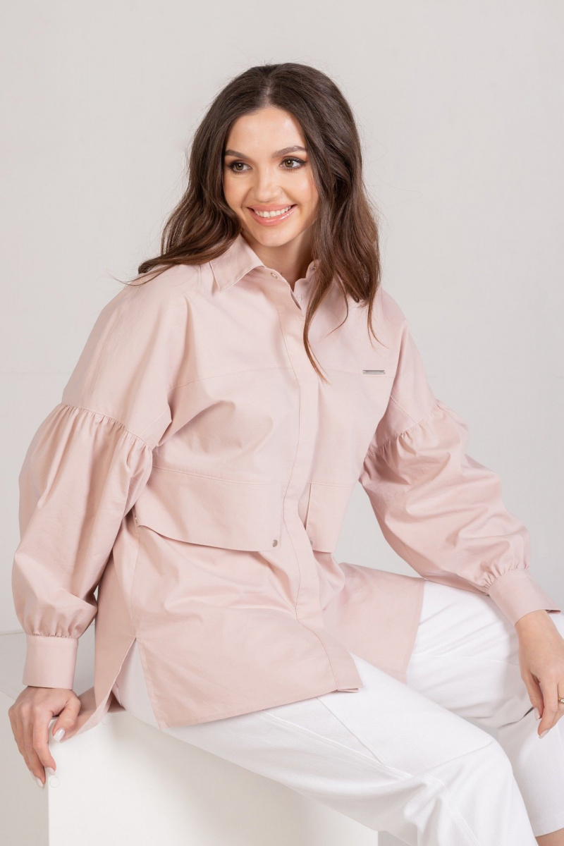 Блузы Mislana 714 беж