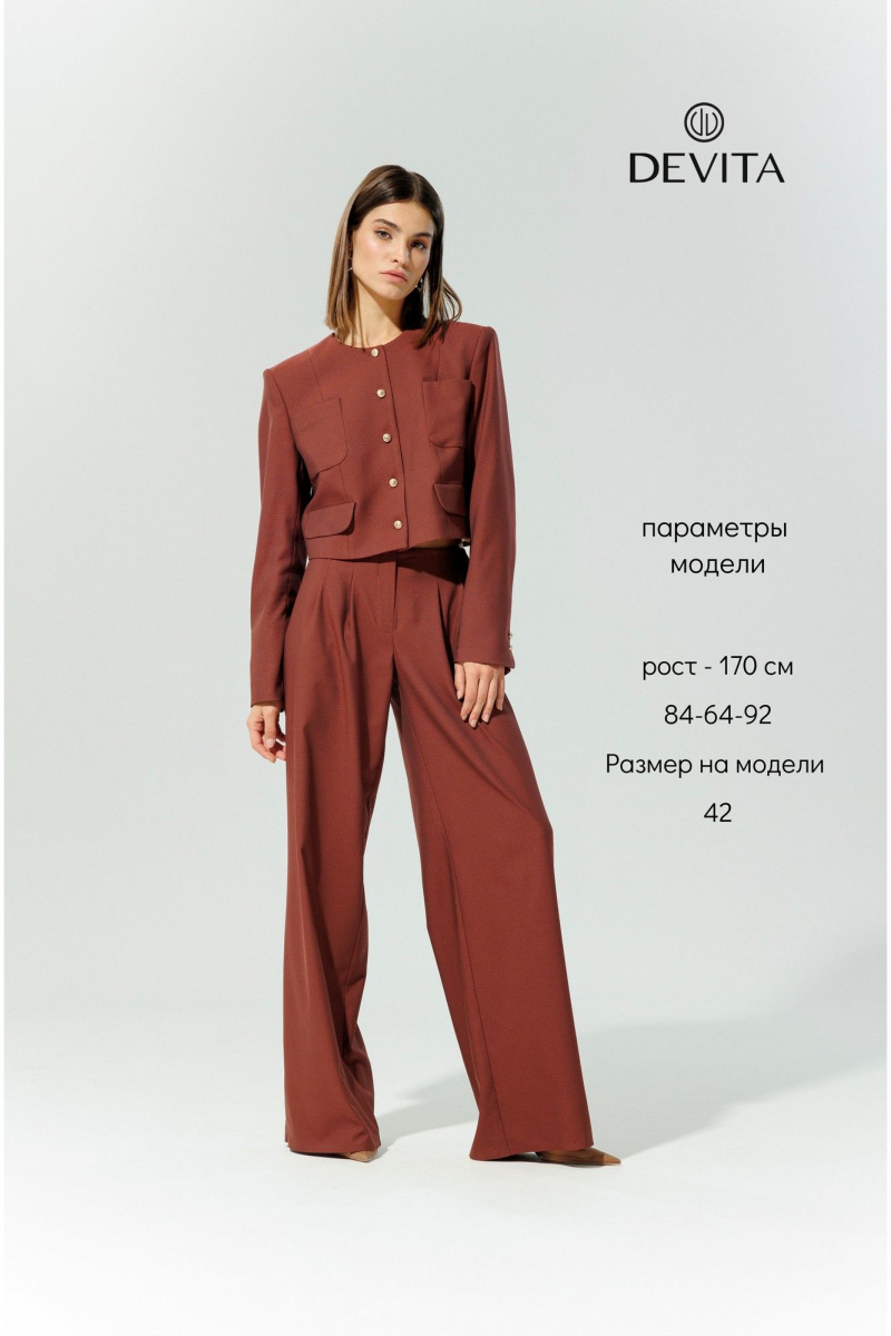Жакеты DEVITA 4013 винный