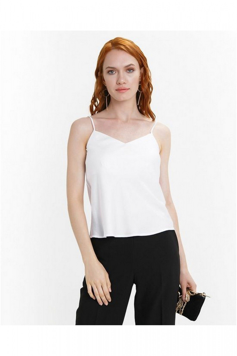 Блузы MIRSINA FASHION 1613 белый