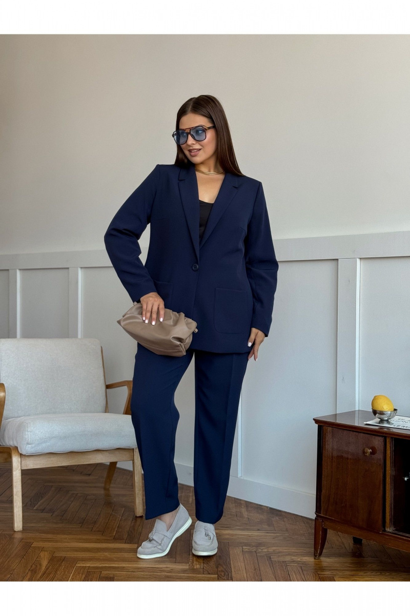 Брючный костюм Dilana VIP 2056/1 синий