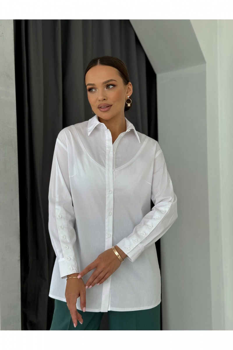 Блузы Dilana VIP 2062 белый