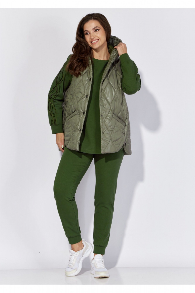 Брючный комплект TAiER 1221-1 изумруд