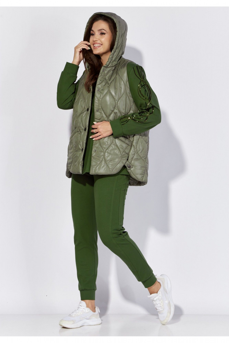 Брючный комплект TAiER 1221-1 изумруд
