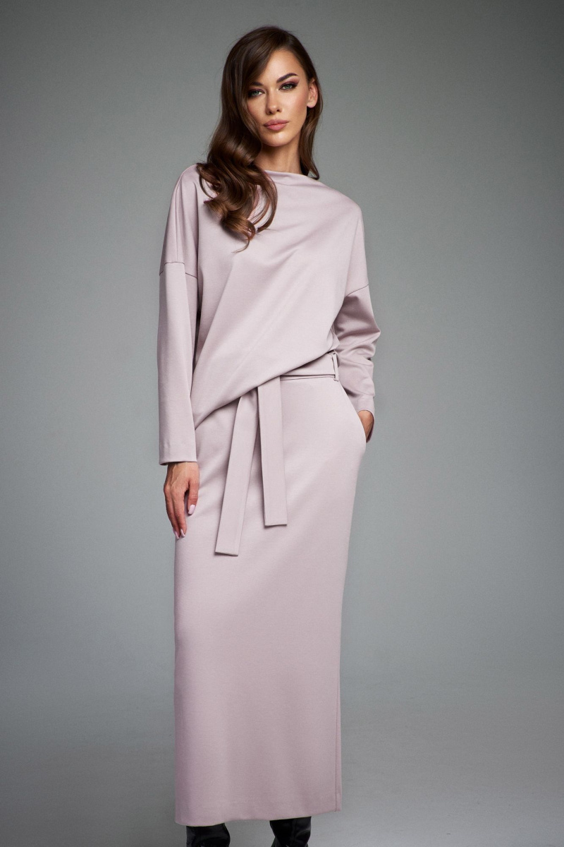 Юбочный комплект DiLiaFashion 0883 пыльная_роза
