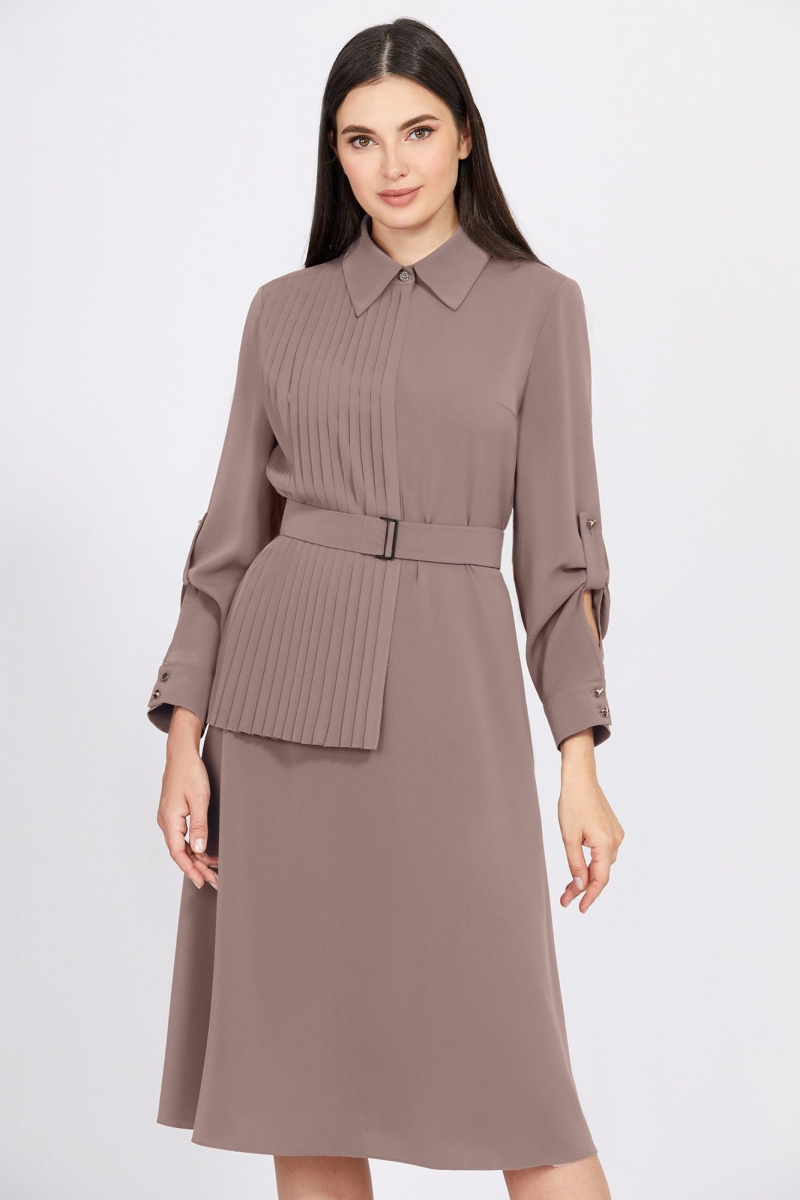 Платья Bazalini 4933 кофейный