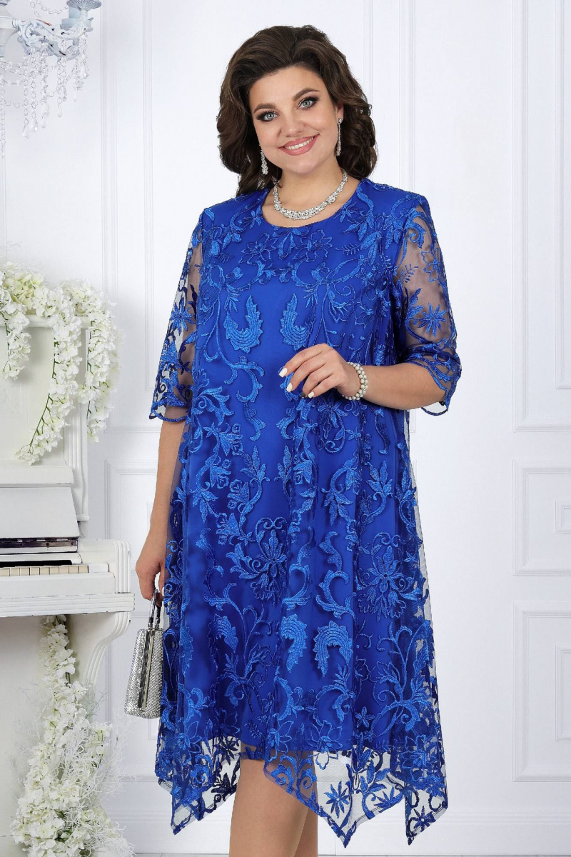 Платья Ninele 7431 василек