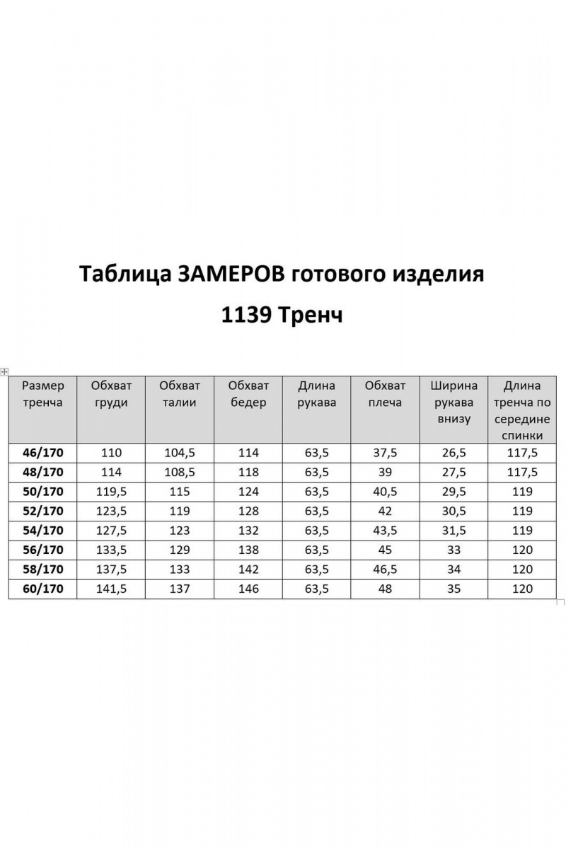 Женский плащ VI ORO VR-1139 деним