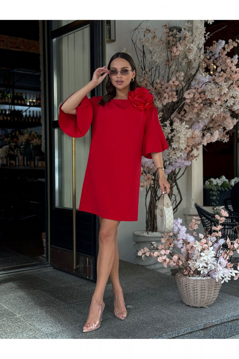 Платья Dilana VIP 2075 красный
