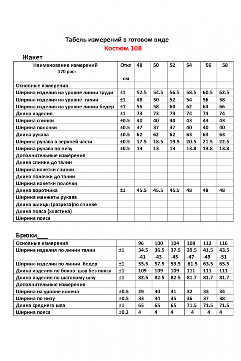 Брючный комплект VIPPRIMO 108 графит