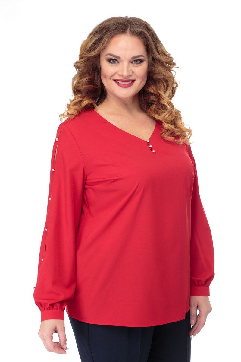 Блузы Anelli 826 красный