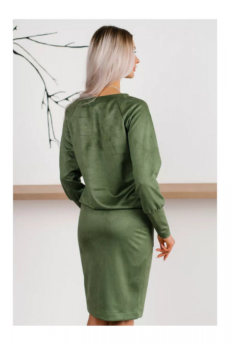 Юбочный костюм MONA STYLE FASHION&DESIGN 19089/2 оливковый