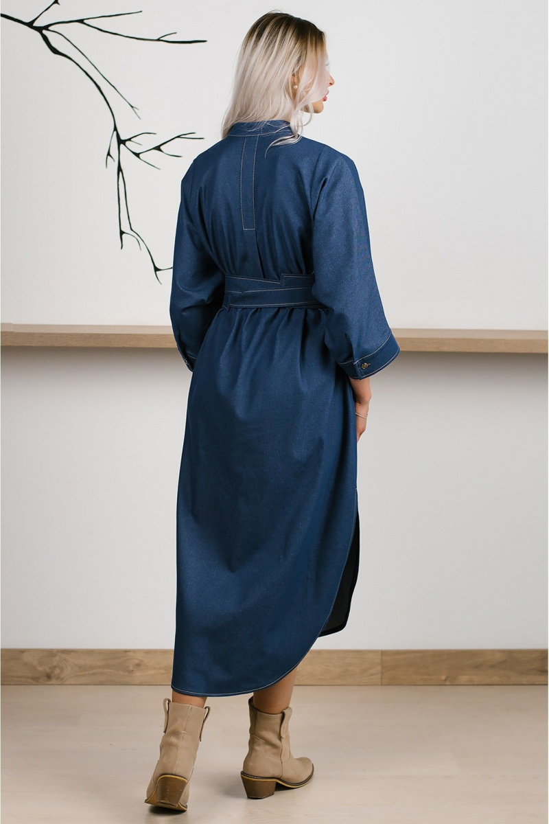 Платья MONA STYLE FASHION&DESIGN 24021 синий