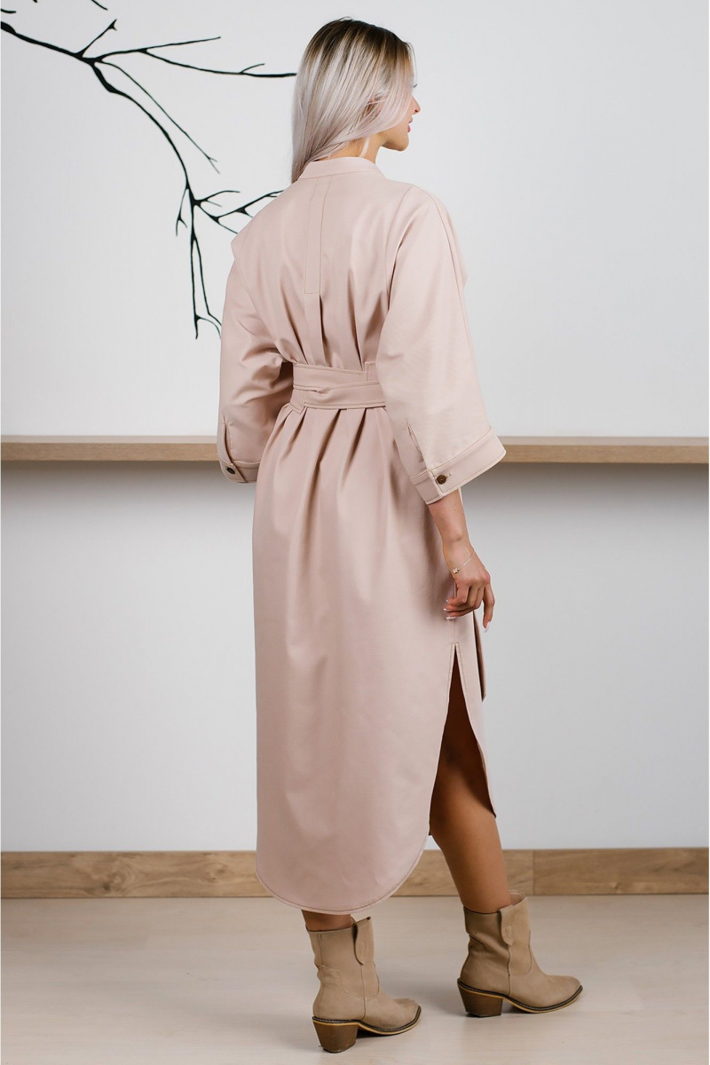 Платья MONA STYLE FASHION&DESIGN 24021 бежевый