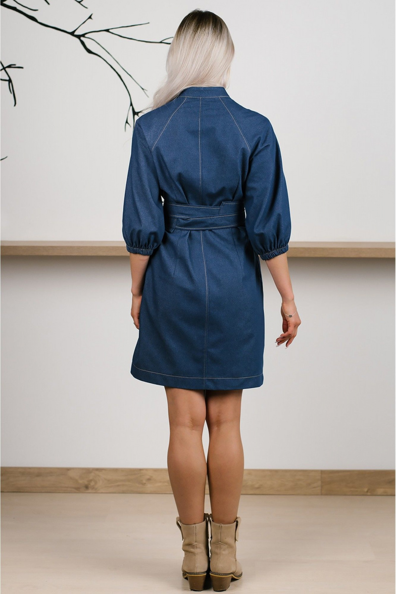 Платья MONA STYLE FASHION&DESIGN 24044 синий