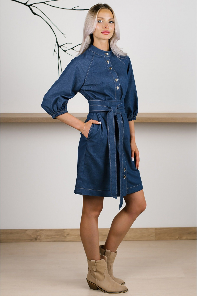 Платья MONA STYLE FASHION&DESIGN 24044 синий