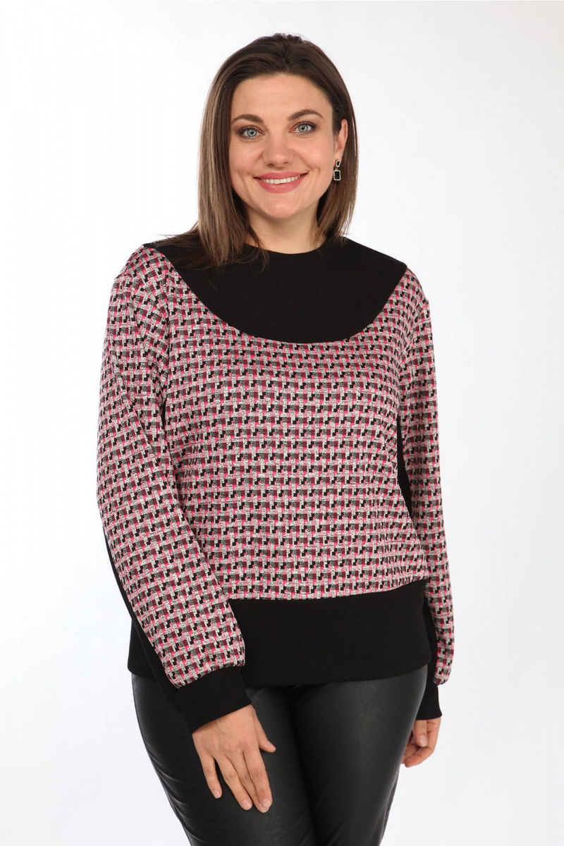 Джемперы Lady Style Classic 2548/1 черный_розовый