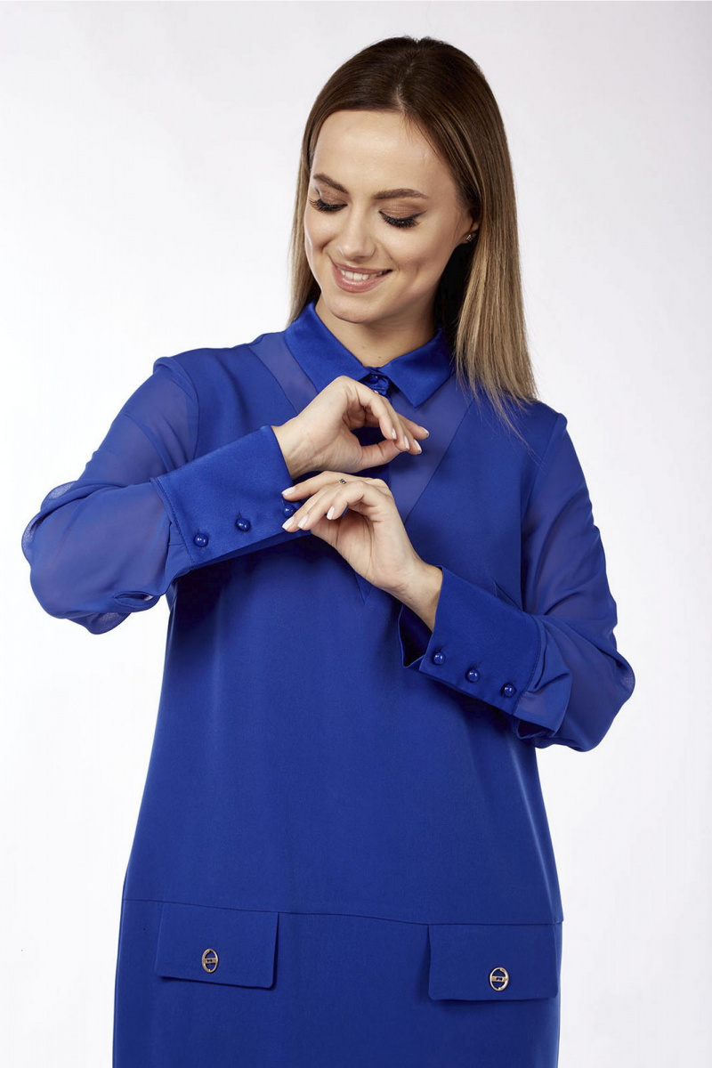 Платья Lady Style Classic 2763 синий