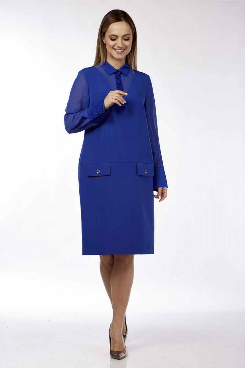 Платья Lady Style Classic 2763 синий