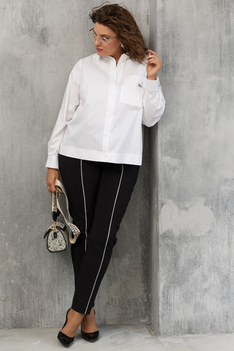 Блузы BegiModa 4107 белый
