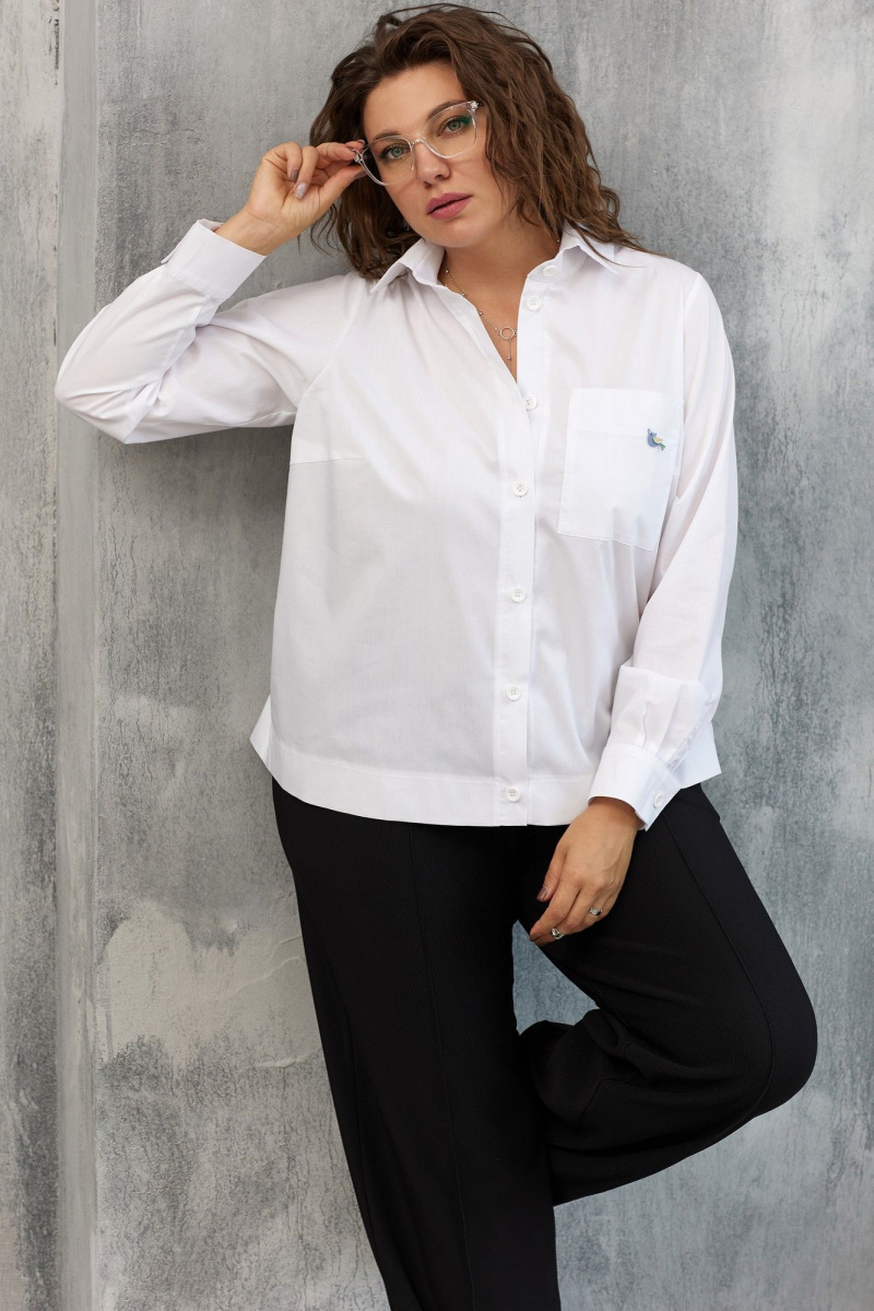 Блузы BegiModa 4107 белый