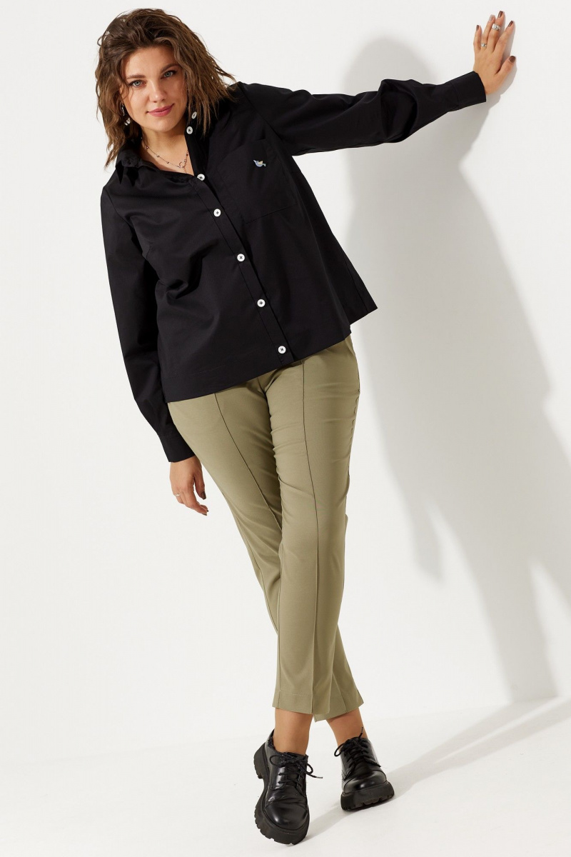 Блузы BegiModa 4107 черный