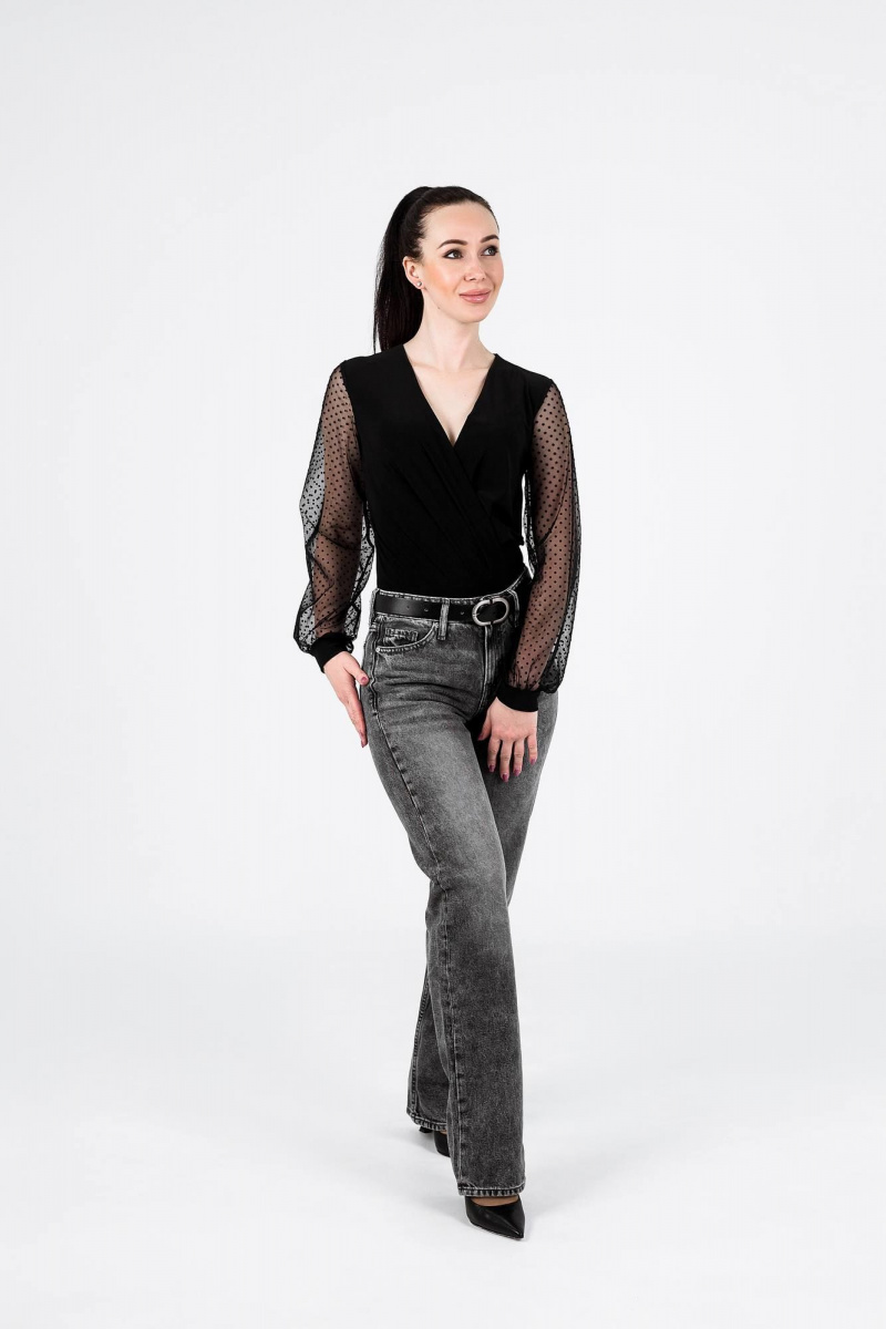 Боди Legend Style B-033 черный_горох