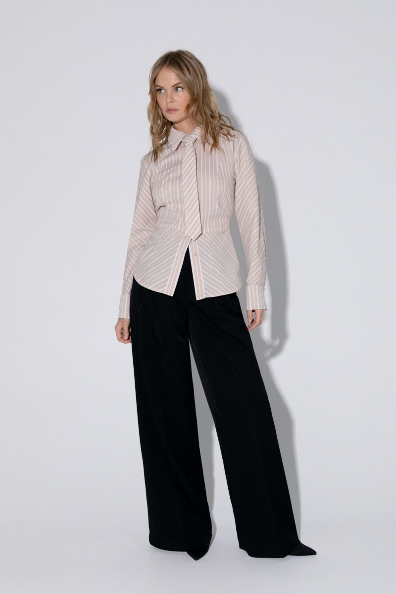 Брючный комплект PiRS 5363 бежевый+черный