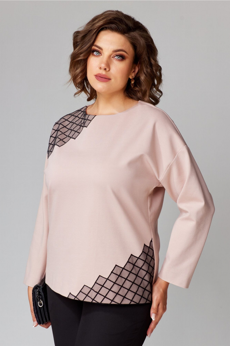 Туники Aira Style 24-057 пудра