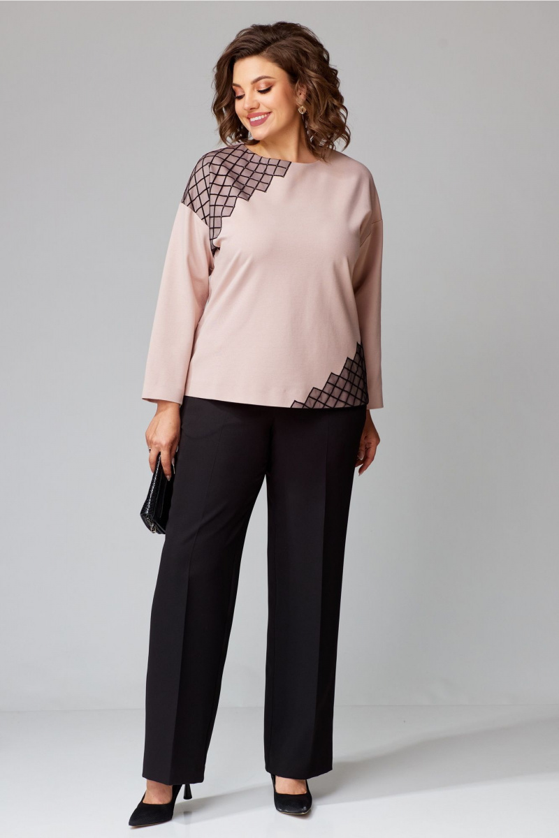 Туники Aira Style 24-057 пудра
