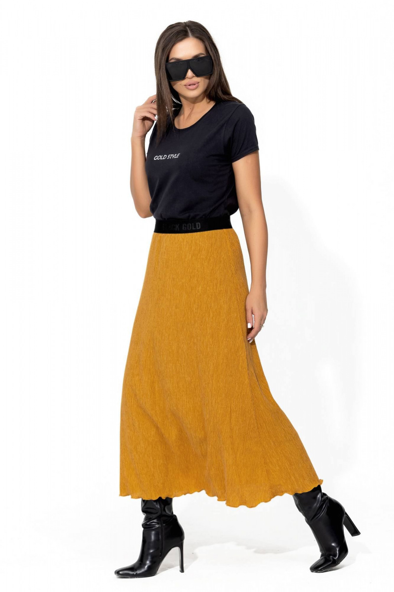 Юбки Gold Style 2667 горчица