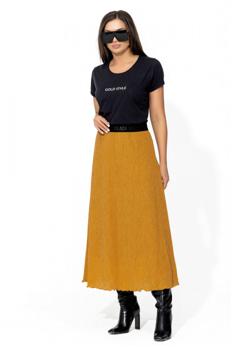 Юбки Gold Style 2667 горчица