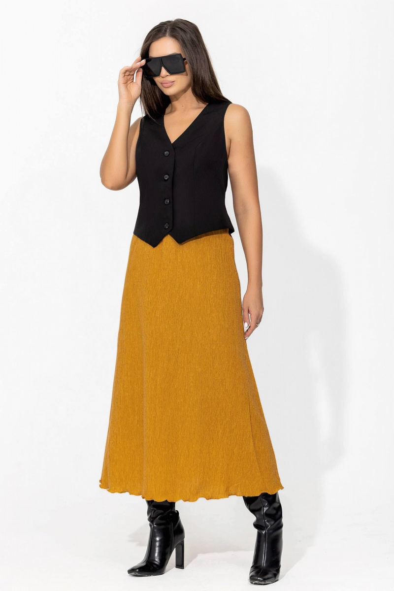 Юбки Gold Style 2667 горчица