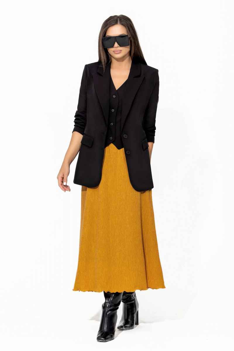 Юбки Gold Style 2667 горчица