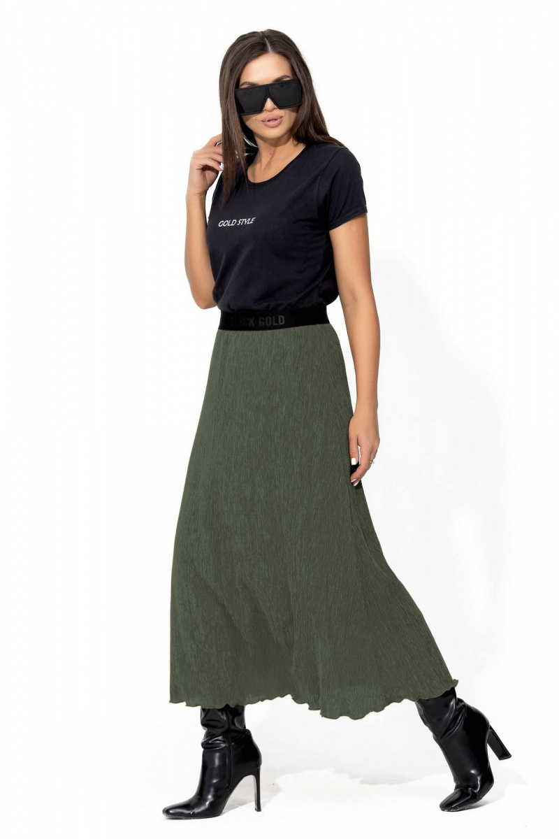 Юбки Gold Style 2667 хаки