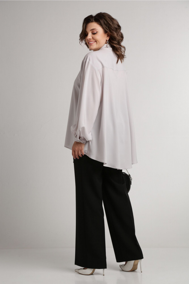 Блузы Aira Style 24-052 серая_роза