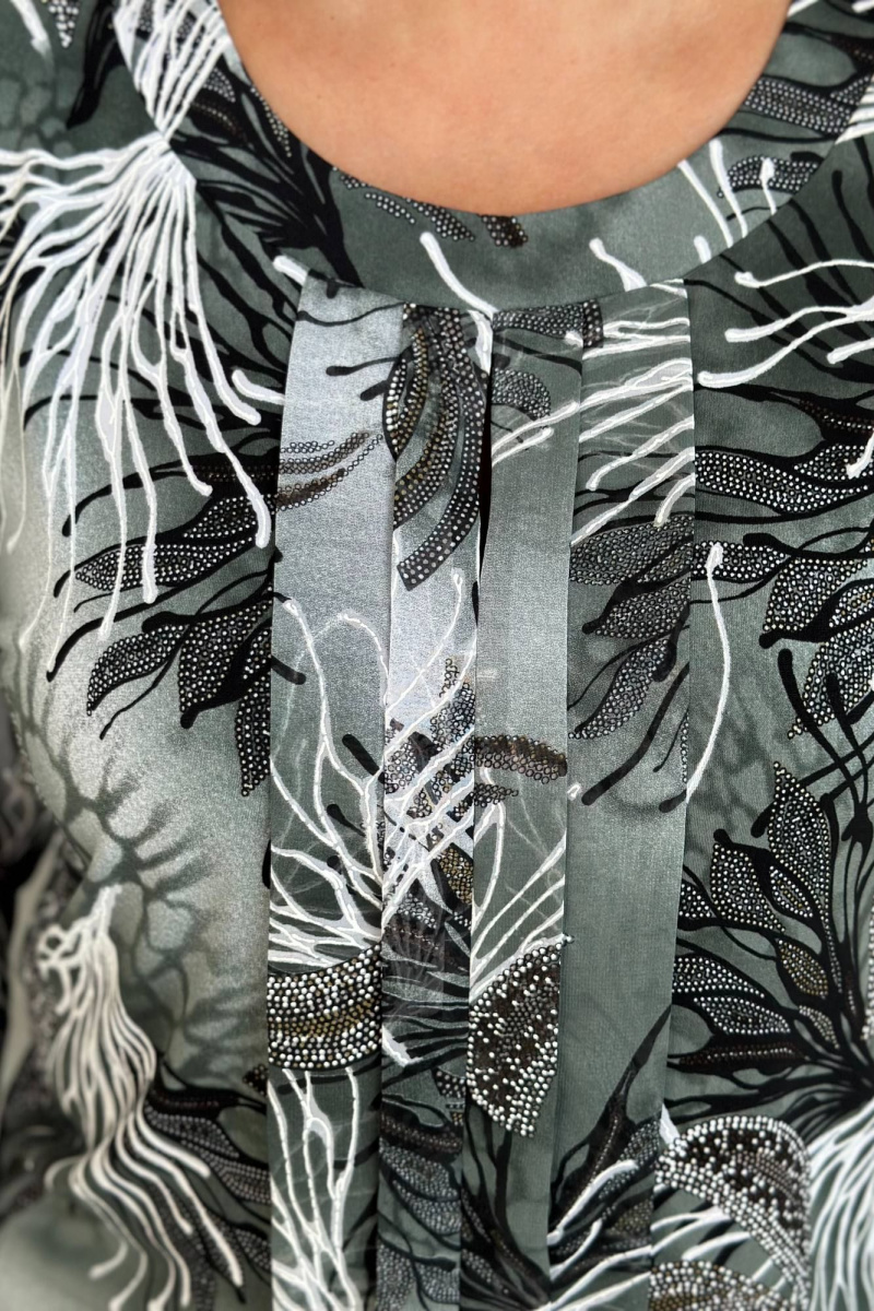 Блузы LindaLux 217 белый_коралл