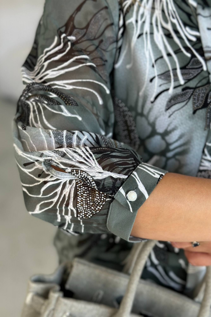 Блузы LindaLux 217 белый_коралл