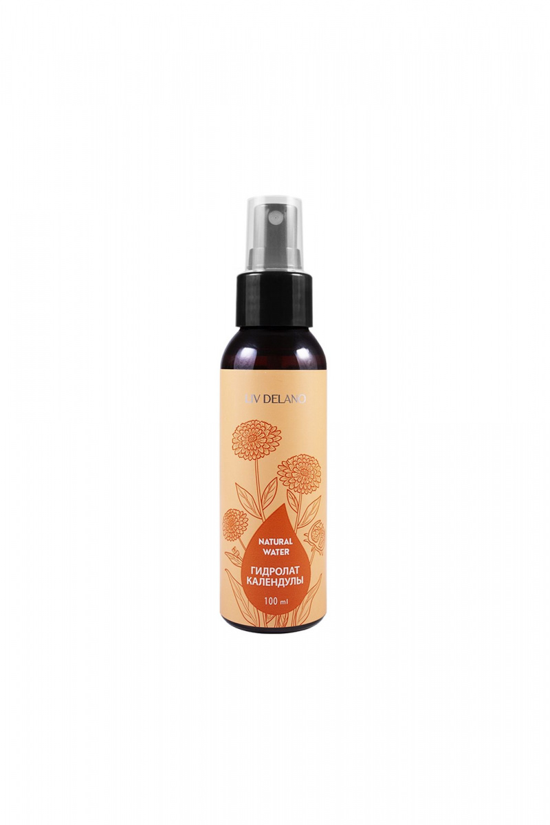 Тоники и лосьоны LIV DELANO Natural water Гидролат календулы