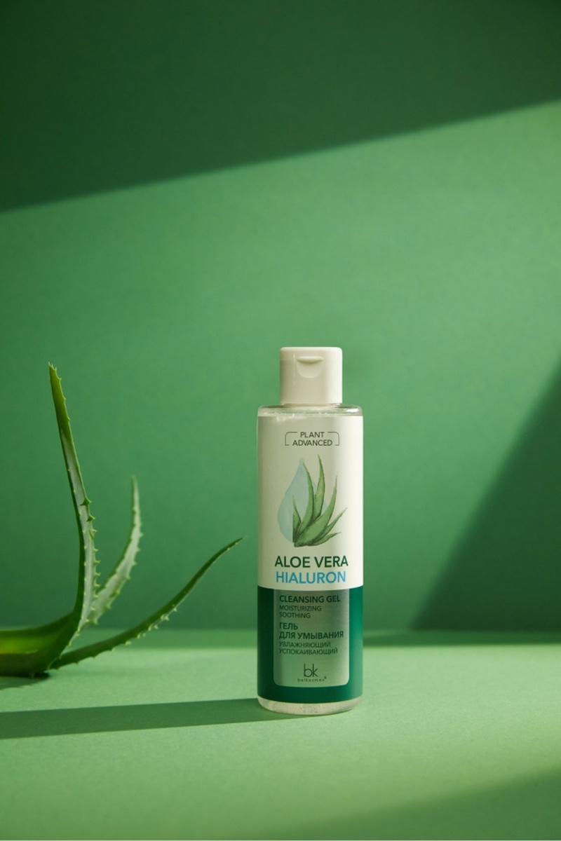 Очищение и демакияж Belkosmex Plant Advanced Aloe Vera Гель для умывания увлажняющий успокаивающий