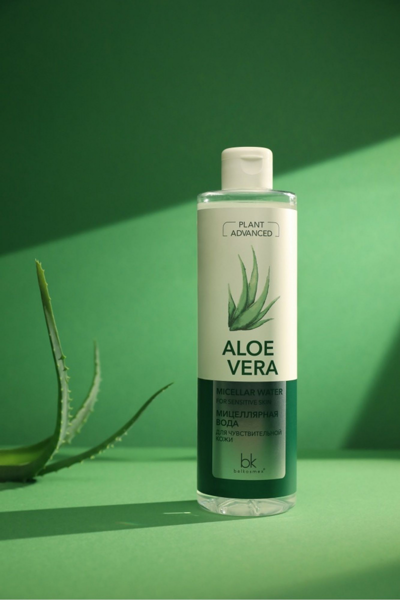 Очищение и демакияж Belkosmex Plant Advanced Aloe Vera Мицеллярная вода для чувствительной кожи