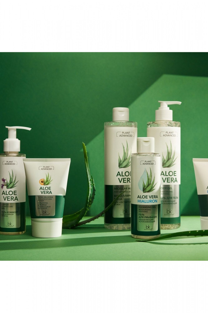 Очищение и демакияж Belkosmex Plant Advanced Aloe Vera Мицеллярная вода для чувствительной кожи